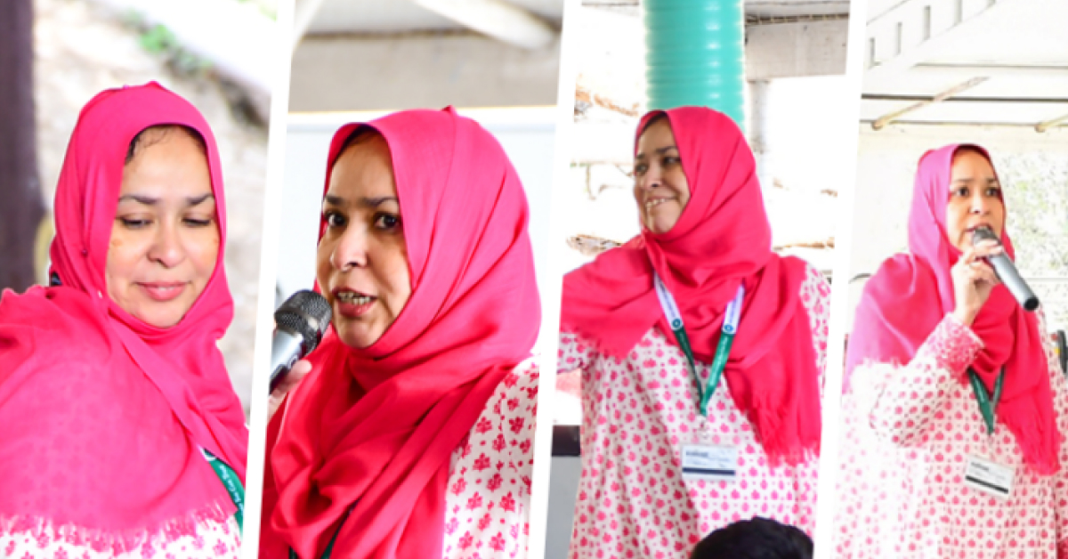 Madam Munira Muhammad from Agha Khan Board