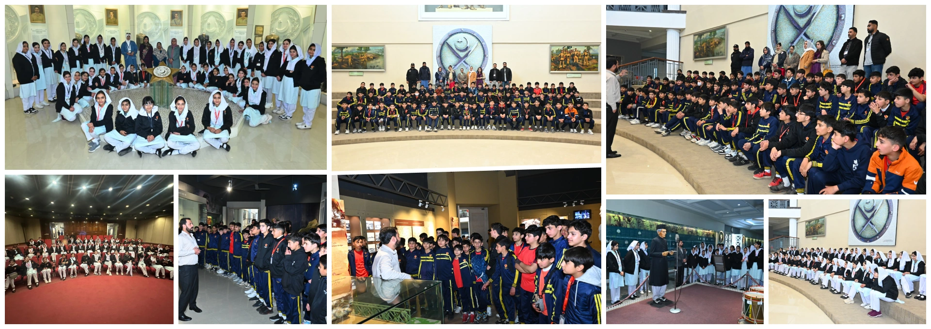 Bagh Grammar School’s Middle School students (Grades 6–8) visited the Pakistan Army Museum in Rawalpindi