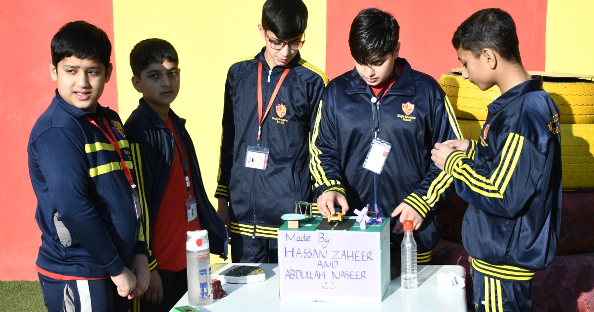 Students Science Exhibition at BGS